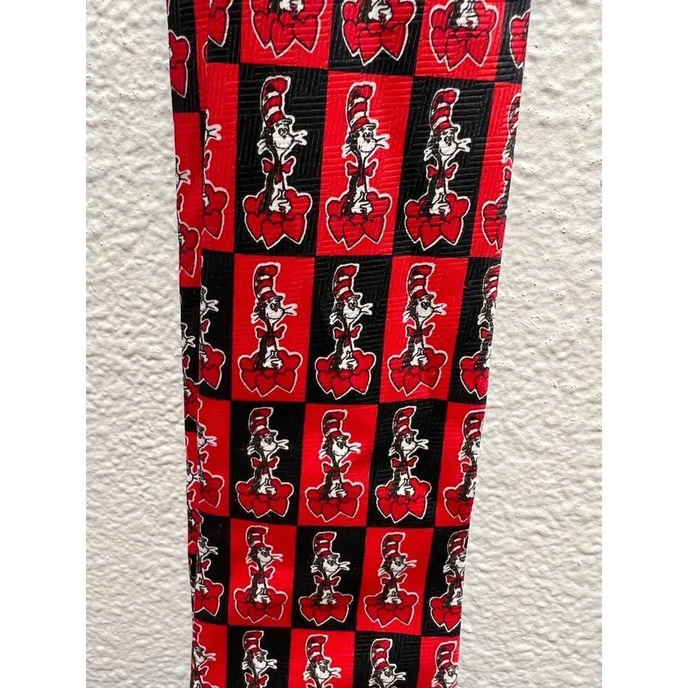 Dr Seuss Tie with hearts